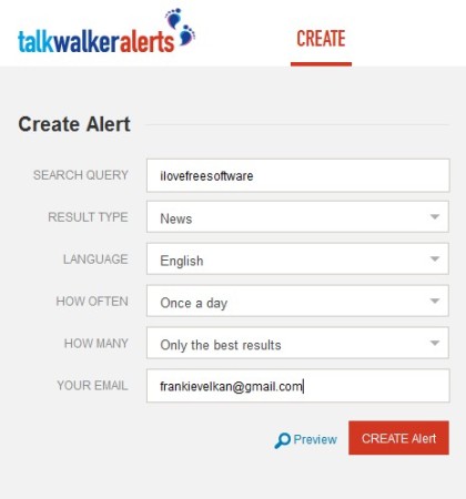 TalkWalkerAlerts default window