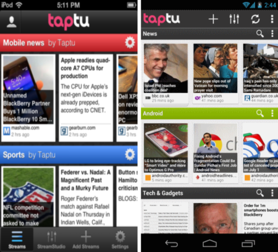 Taptu for android ios (2)