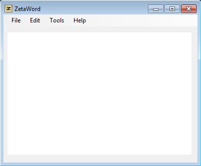 ZetaWord default window