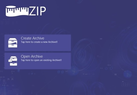 Zip Archiver For Windows 8