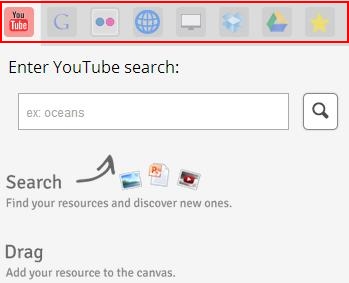 edcanvas search tools