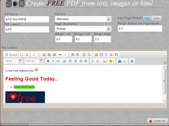 free pdf maker pdf creation