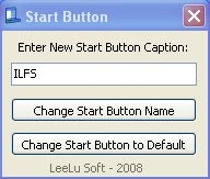 start button caption interface