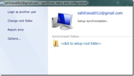 syncDriver 001 sync to SkyDrive