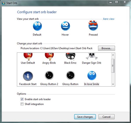 win7 start orb loader