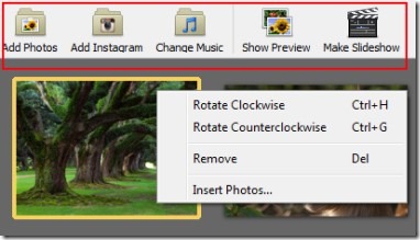 4K Slideshow Maker 02 create photo slideshow