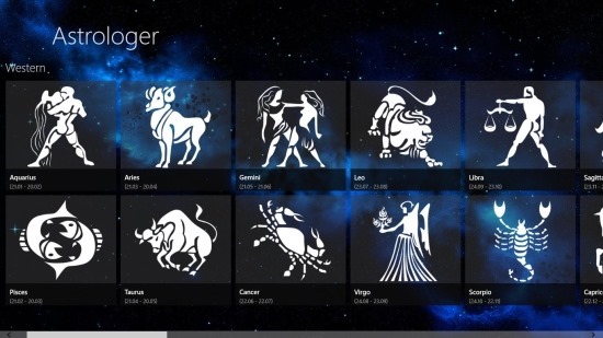 Astrology App For Windows 8 Astrologer