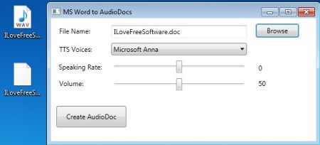 AudioDocs converted document