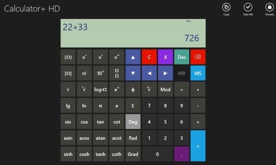 Calculator For Windows 8 Calculator  HD