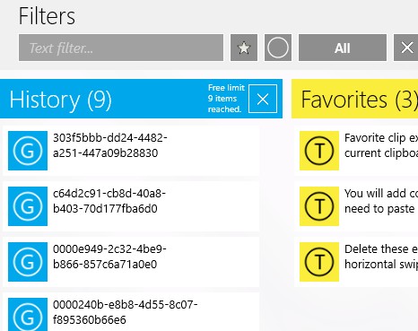 ClipaVu search filters