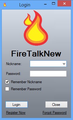 FireTalkNew default window