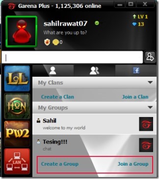 Garena Plus 02 free messenger