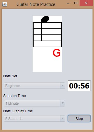 Guitar Note Practice playing notes