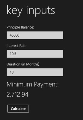 How To Use Free Mortgage Calculator App For Windows 8