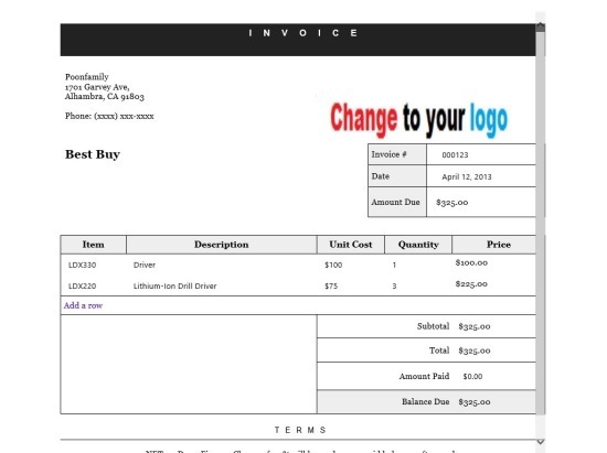 Make Invoice With Simple Invoice App For Windows 8
