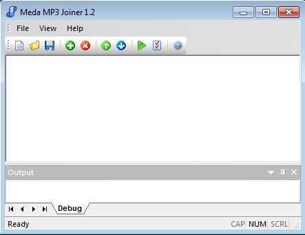 Media MP3 Joiner default window