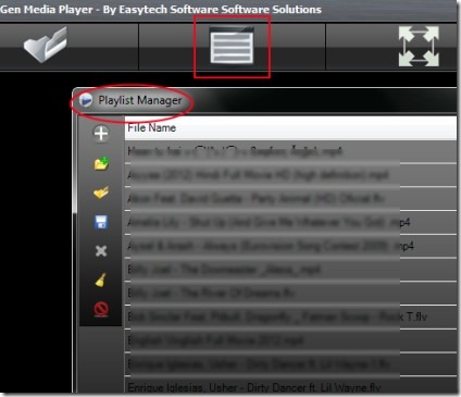 NextGen Media Player 02 free media player for Windows