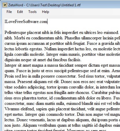 PDF Shaper converted text