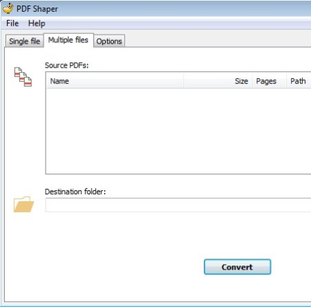 PDF Shaper multiple conversion