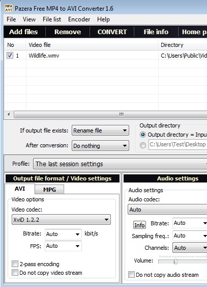 Pazera Video Converters Suite adding videos