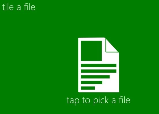 Pin Files To Your Windows 8 Start Screen