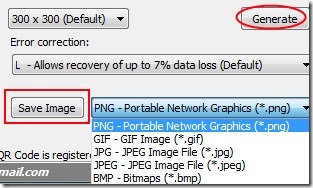 QRGen 02 generate QR codes