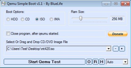 Quemu Simple Boot setting up