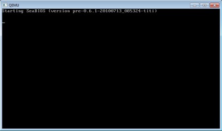 Quemu Simple Boot working