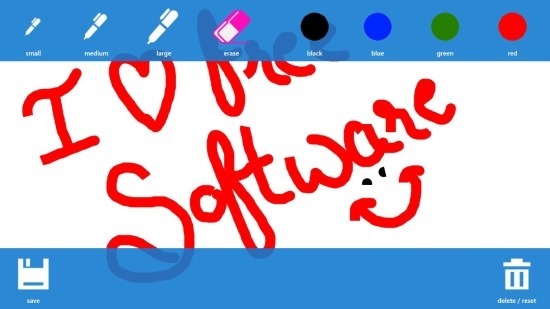 Sketch board App For Windows 8