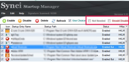 Synei Startup Manager 01 manage startup programs