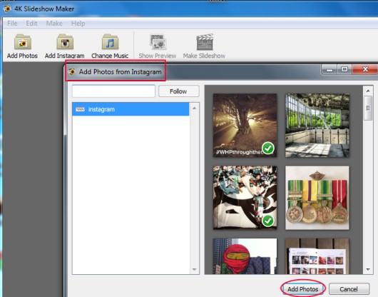 4K Slideshow Maker 00 create photo slideshow