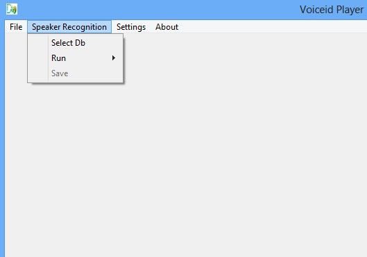 VoiceID selecting options