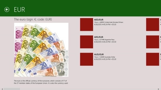 free Currency Converter for Windows 8