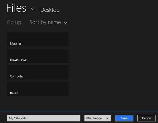 free QR Code Creator App For Windows 8