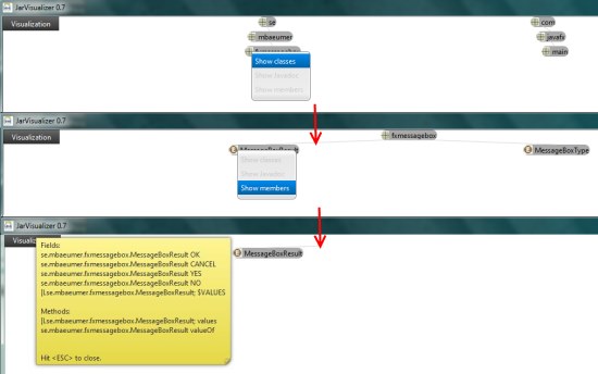 javavisualizer expand visualization