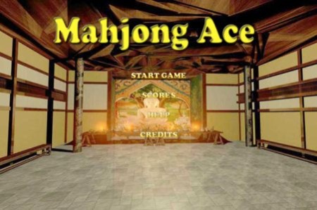 mahajong ace home screen