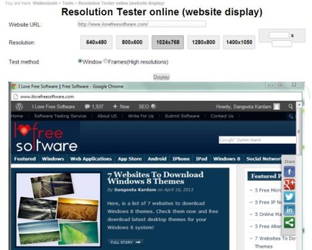 5 Free Online Tools To Test Website In Different Resolutions