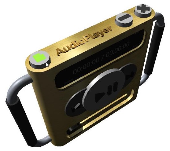 3D Audio Player top