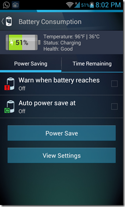 AVG Battery Consumption