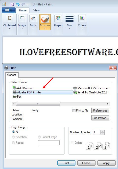 Aloaha PDF Suite Free setting up