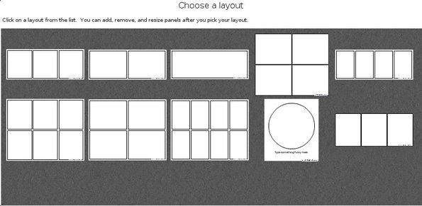 Chogger choose layout