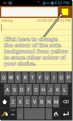ColorNote Text Edit-Note creation