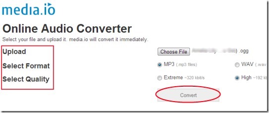 Media.io 01 online convert audio files