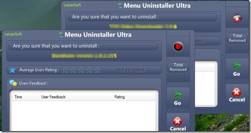 Menu Uninstaller Ultra 02 programs uninstaller