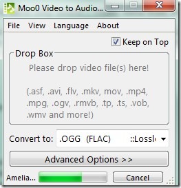 Moo0 Video to Audio 01 video file conversion