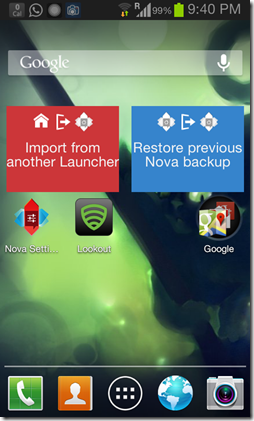 Nova Launcher