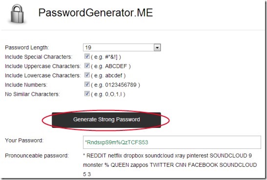 PasswordGenerator.ME 01 create strong passwords