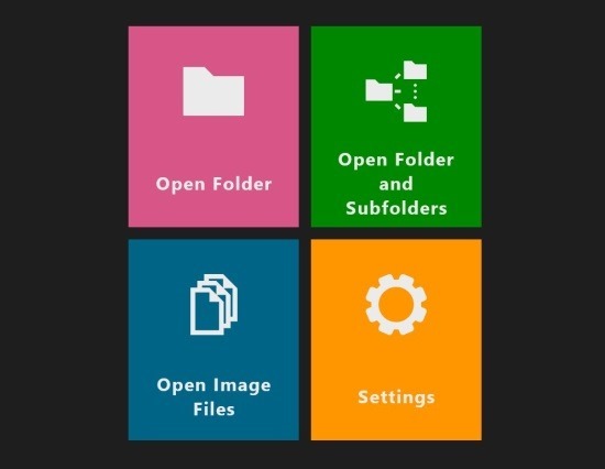 Photo viewer app for Windows 8