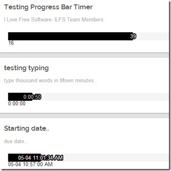 Progress Bar Timer 01 create progress bar