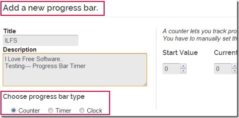 Progress Bar Timer 02 create progress bar